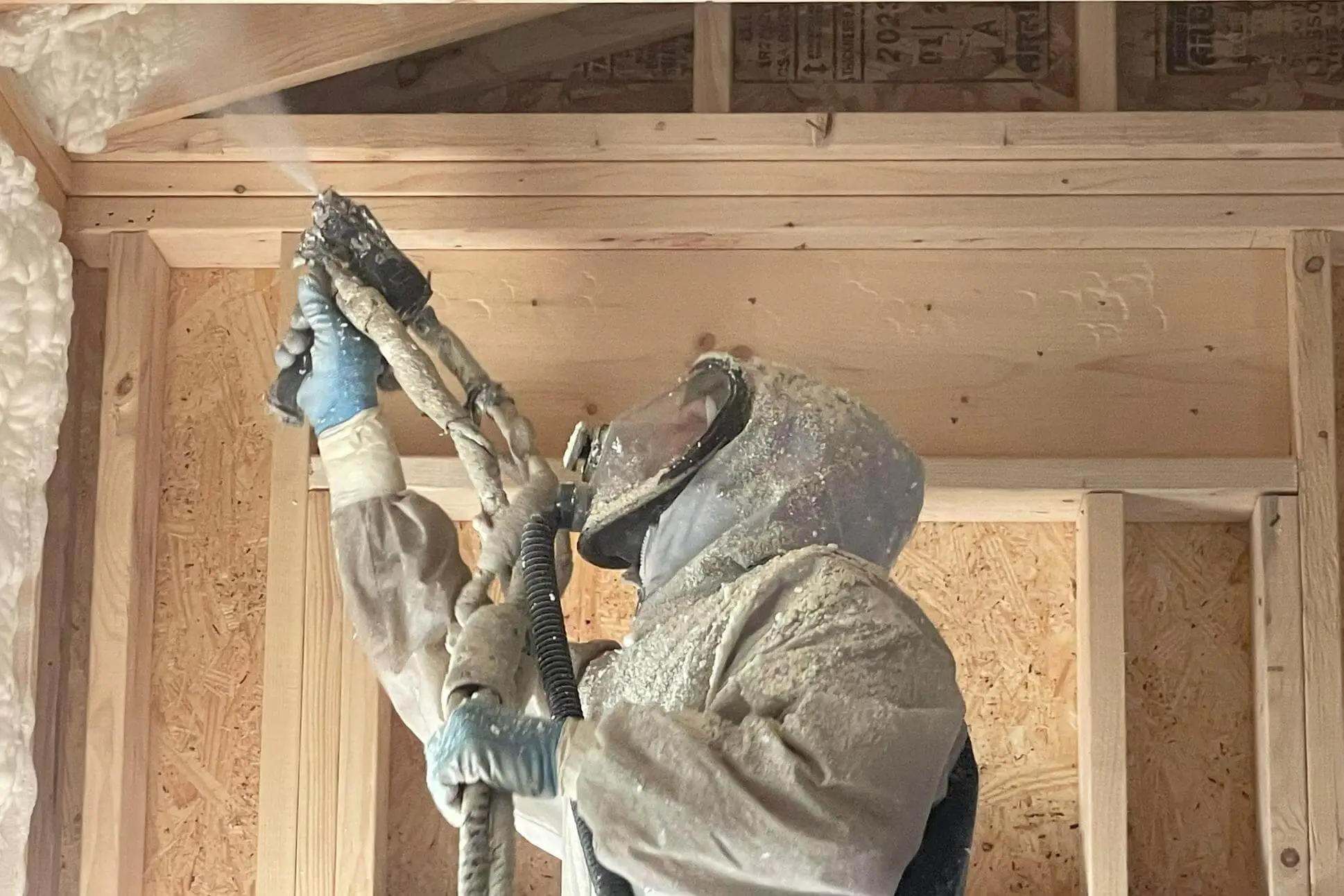 Spray Foam Application, Framing & Penetrations